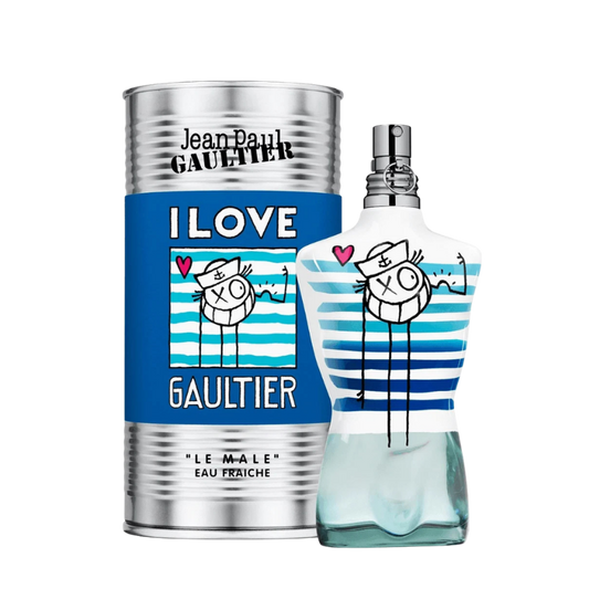 Jean Paul Gaultier I Love Gaultier Eau Fraiche 125ml bottle for men available at The Perfume Savor