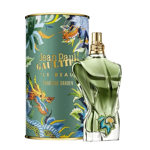 Jean Paul Gaultier Le Beau Paradise Garden Eau de Parfum 125ml bottle available at The Perfume Savor