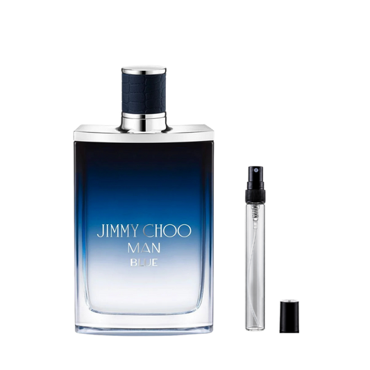 Jimmy Choo Man Blue Eau de Toilette decant bottles available at The Perfume Savor