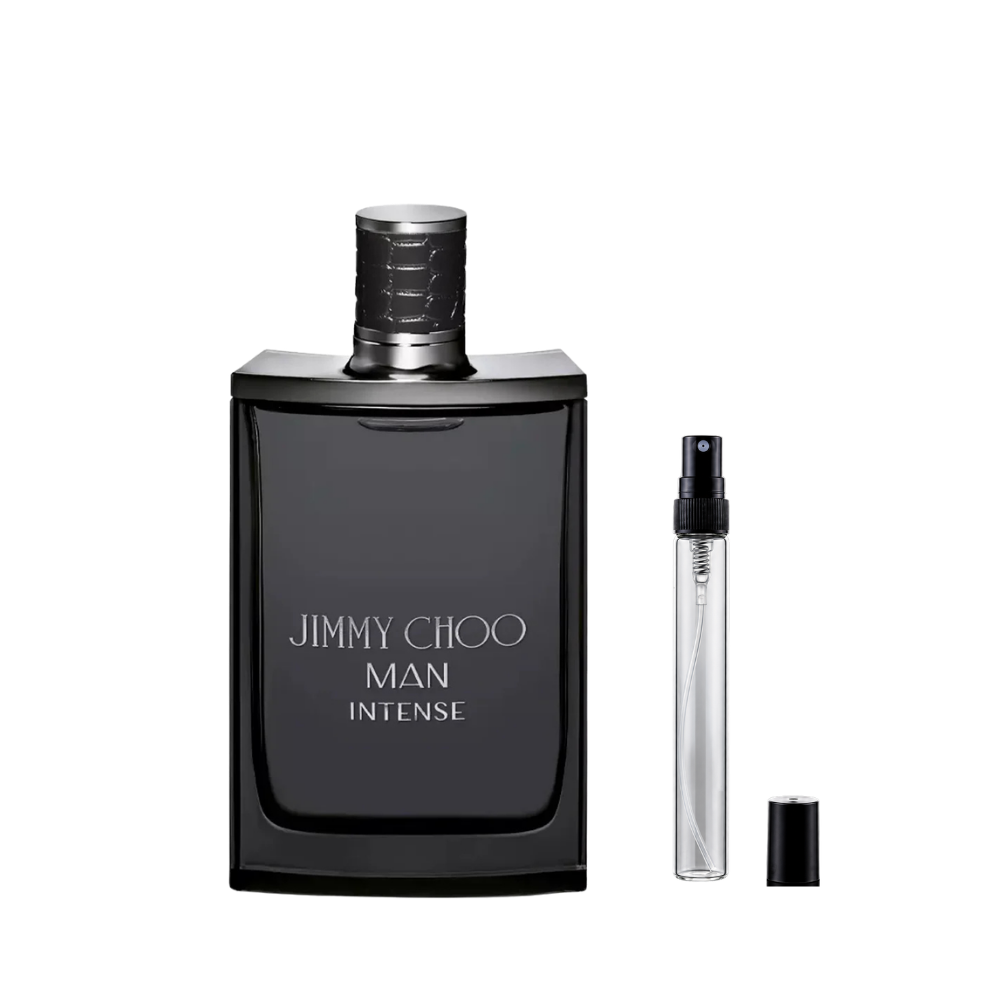 Jimmy Choo Man Intense Eau de Toilette decant bottles available at The Perfume Savor