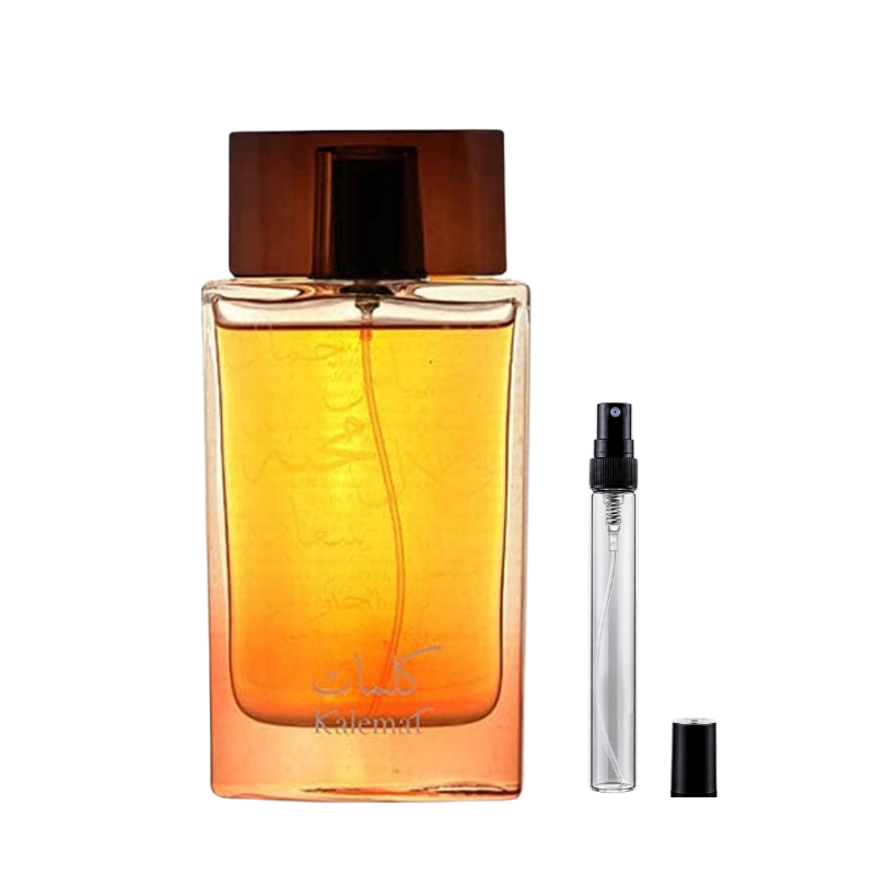 Kalemat Eau de Parfum decants by Arabian Oud available at The Perfume Savor