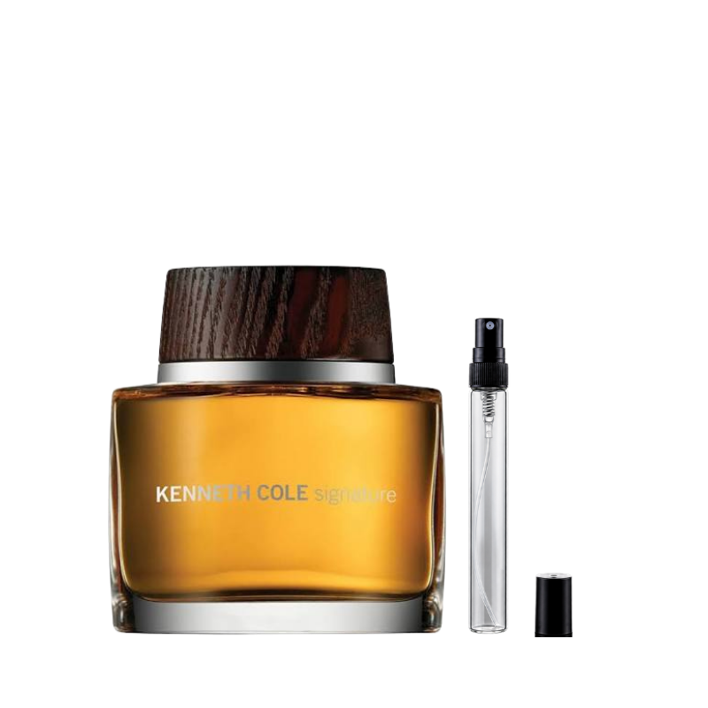 Kenneth Cole Signature Eau de Toilette decant bottles available at The Perfume Savor