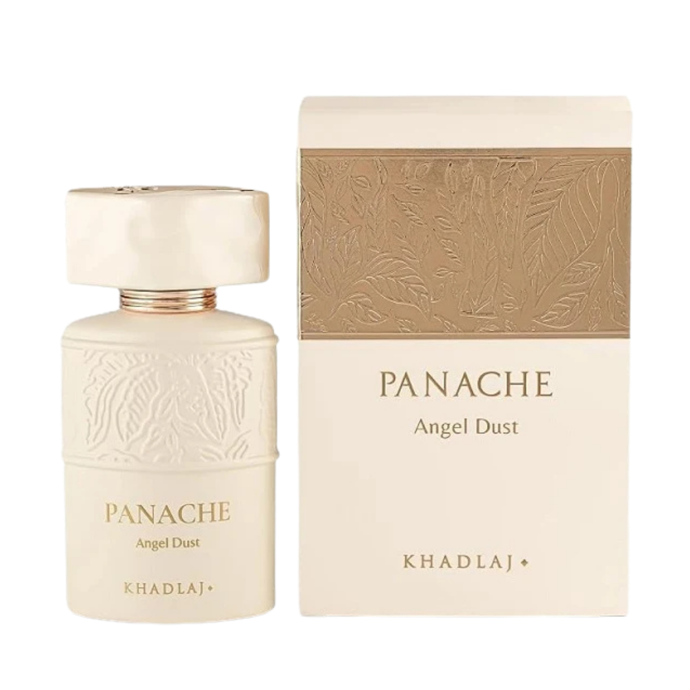 Khadlaj Panache Angel Dust Eau de Parfum 100ml full bottle available at The Perfume Savor