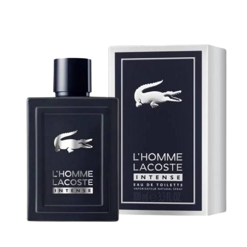 Lacoste L'Homme Intense Eau de Toilette 100ml bottle available at The Perfume Savor