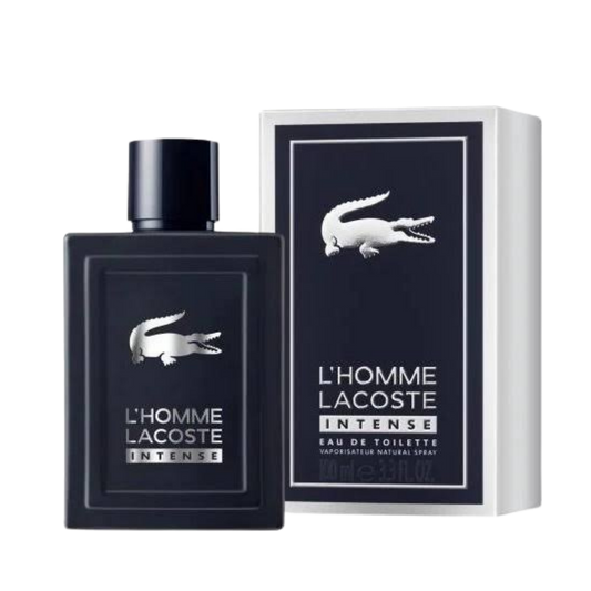 Lacoste L'Homme Intense Eau de Toilette 100ml bottle available at The Perfume Savor