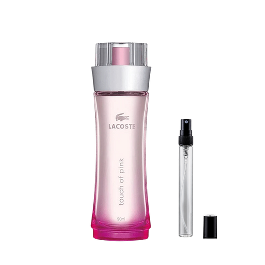 Lacoste Touch of Pink Eau de Toilette decant bottles available at The Perfume Savor