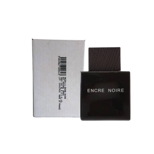 Lalique Encre Noire Eau de Toilette 100ml Tester bottle available at The Perfume Savor