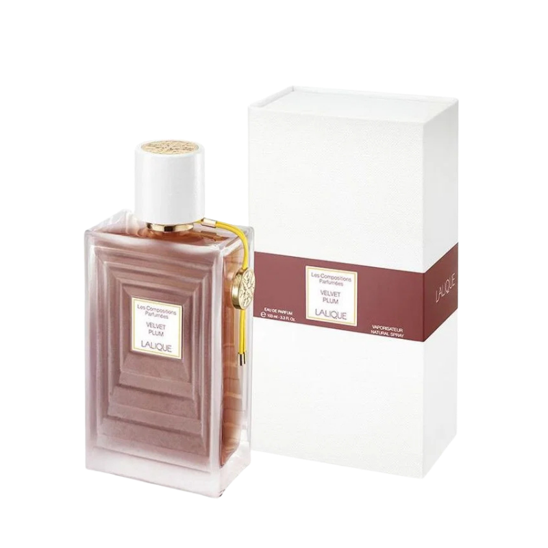 Lalique Les Compositions Parfumees Velvet Plum Eau de Parfum 100ml full bottle available at The Perfume Savor