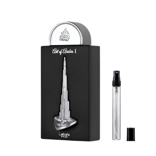 Lattafa Art of Arabia I Eau de Parfum sample decants available at The Perfume Savor