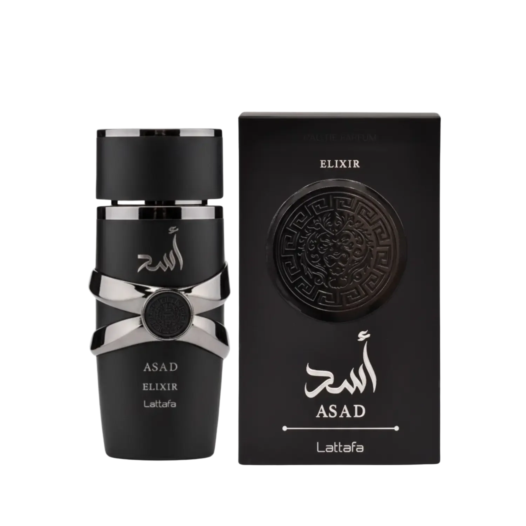 Lattafa Asad Elixir Eau de Parfum for Men 100ml bottle available at The Perfume Savor