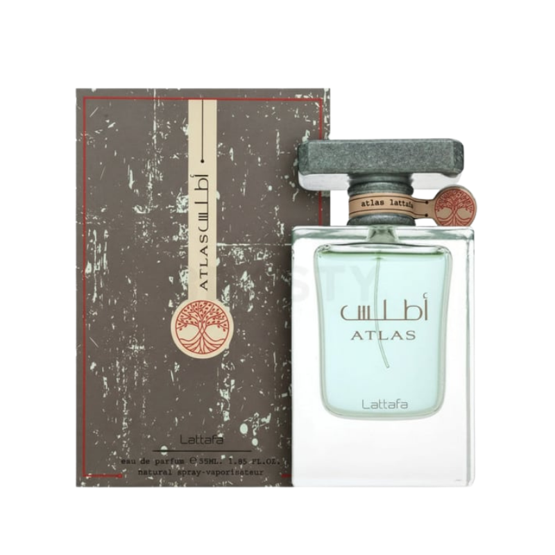 Lattafa Atlas Eau de Parfum 100ml bottle available at The Perfume Savor