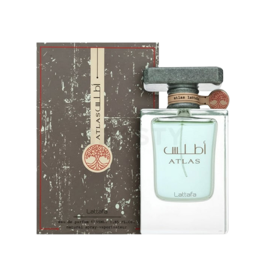 Lattafa Atlas Eau de Parfum 100ml bottle available at The Perfume Savor
