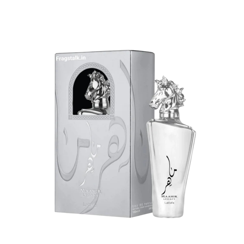 Lattafa Maahir Legacy Eau de Parfum 100ml for Men bottle available at The Perfume Savor