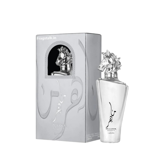 Lattafa Maahir Legacy Eau de Parfum 100ml for Men bottle available at The Perfume Savor
