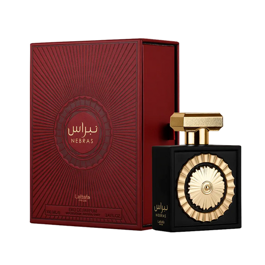 Lattafa Nebras Eau de Parfum 100ml bottle available at The Perfume Savor