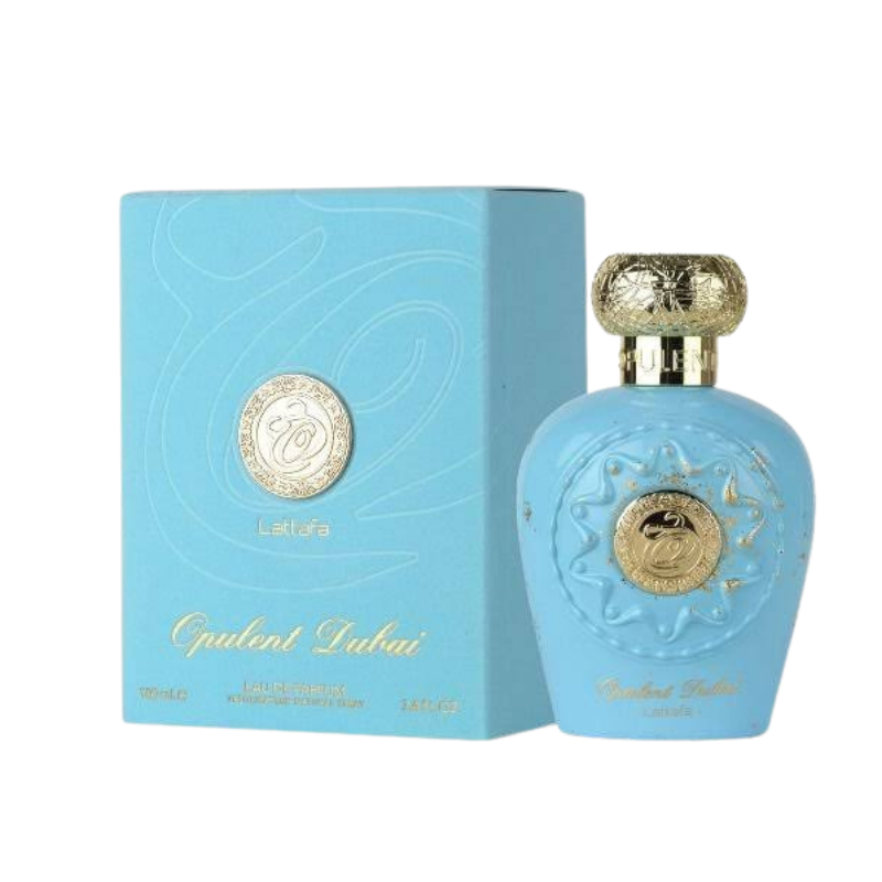 Lattafa Opulent Dubai Eau de Parfum 100ml bottle for men and women available at The Perfume Savor