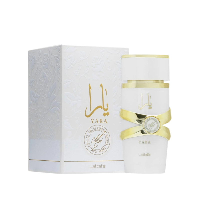 Lattafa Yara Moi Eau de Parfum 100ml bottle available at The Perfume Savor