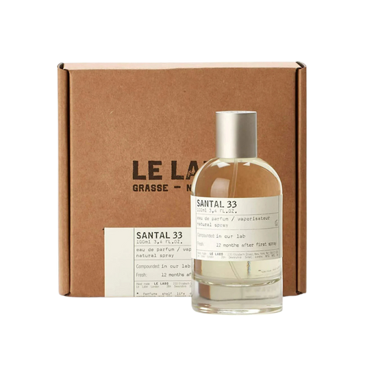 Le Labo Santal 33 Eau de Parfum 100ml full bottle available at The Perfume Savor