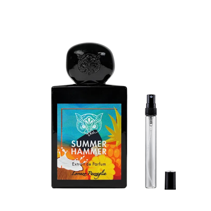 Lorenzo Pazzaglia Summer Hammer Extrait de Parfum decant bottles available at The Perfume Savor