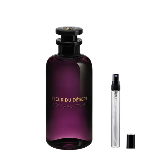 Louis Vuitton Fleur Du Desert Eau de Parfum decant bottles available at The Perfume Savor