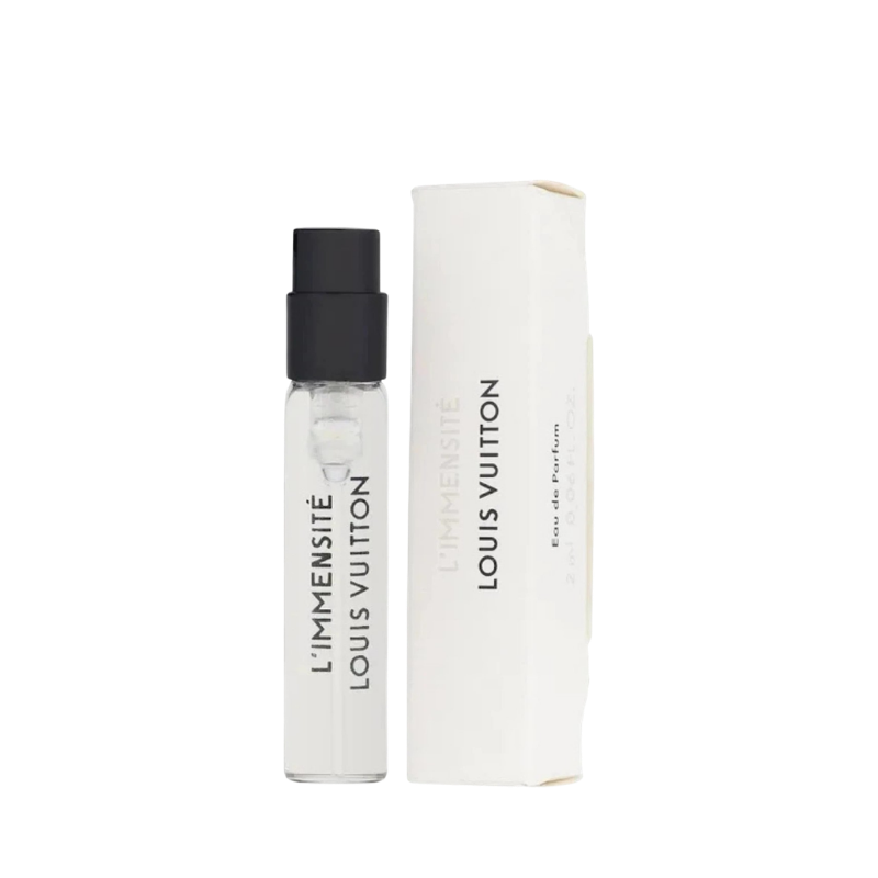 Louis Vuitton L'Immensite Eau de Parfum 2ml official sample vial available at The Perfume Savor