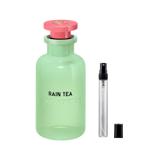Louis Vuitton Rain Tea Eau de Parfum decant bottles available at The Perfume Savor