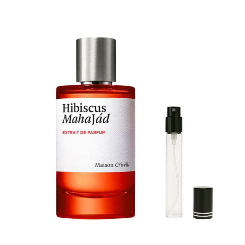 Maison Crivelli Hibiscus Mahajad Extrait de Parfum Decants available at The Perfume Savor