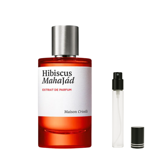 Maison Crivelli Hibiscus Mahajad Extrait de Parfum Decants available at The Perfume Savor