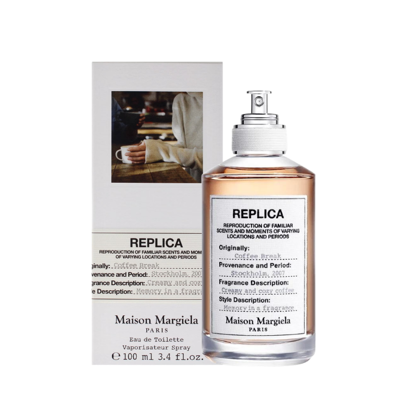 Maison Margiela REPLICA Coffee Break Eau de Toilette 100ml full bottle available at The Perfume Savor