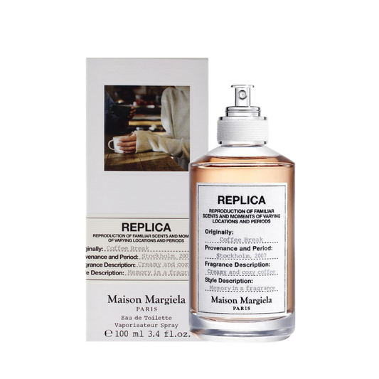 Maison Margiela REPLICA Coffee Break Eau de Toilette 100ml full bottle available at The Perfume Savor