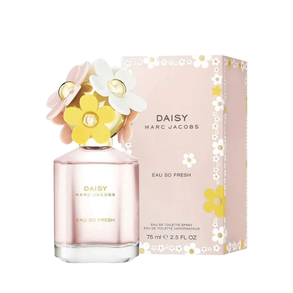 Marc Jacobs Daisy Eau So Fresh Eau de Toilette 125ml full bottle available at The Perfume Savor