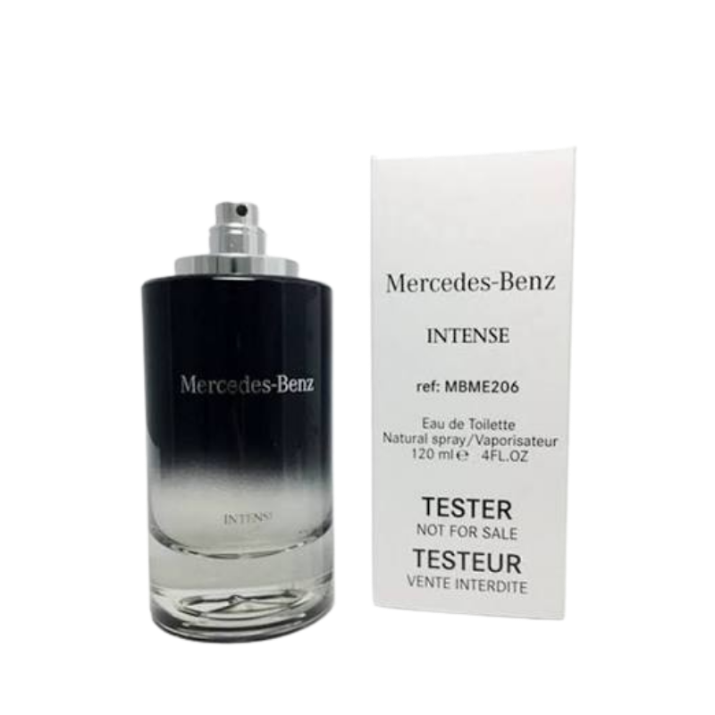 Mercedes-Benz Intense Eau de Toilette 120ml Tester bottle available at The Perfume Savor