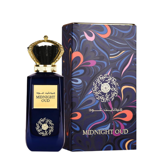 Midnight Oud Eau de Parfum 100ml bottle by Ard Al Zaafaran available at The Perfume Savor