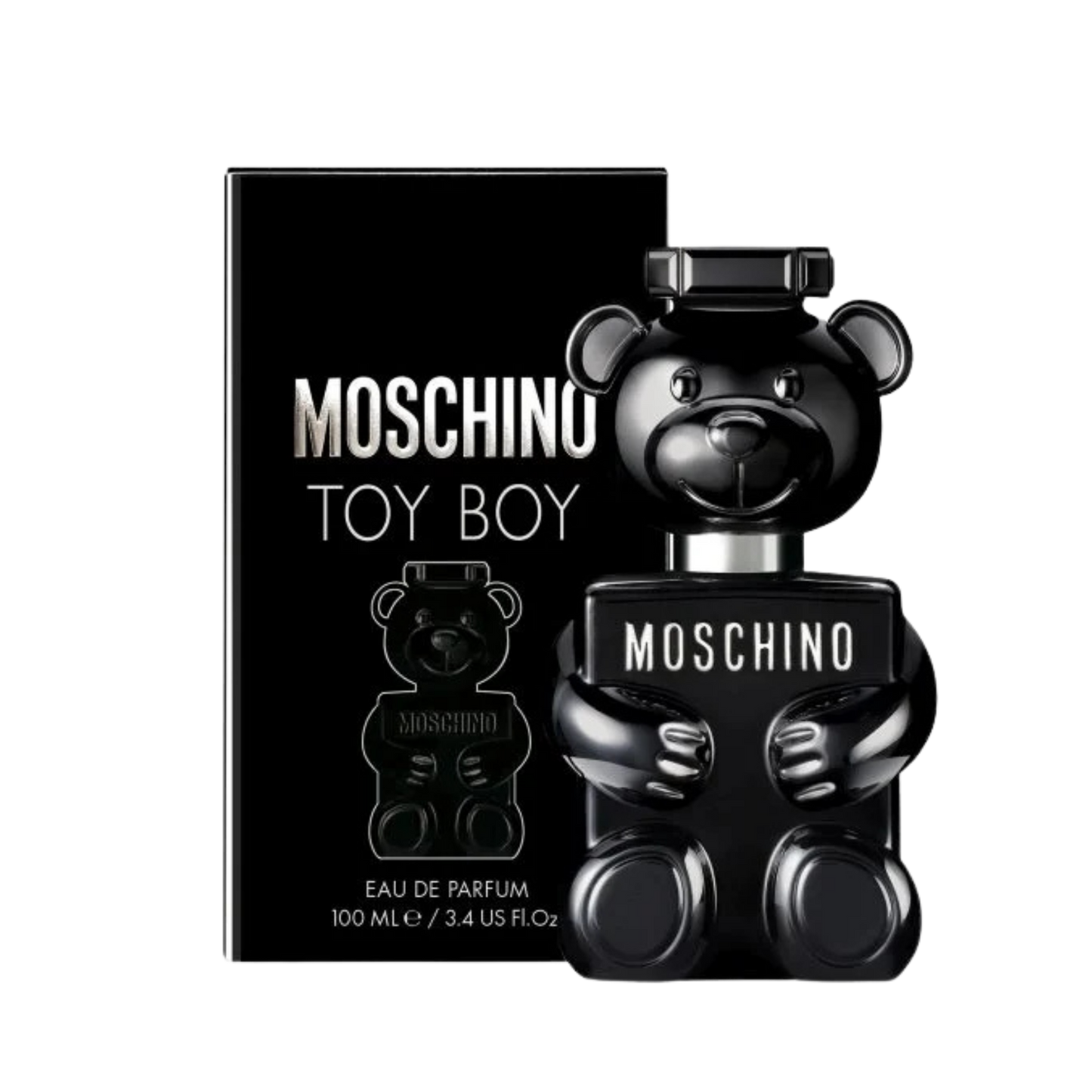 Moschino Toy Boy Eau de Parfum 100ml bottle available at The Perfume Savor