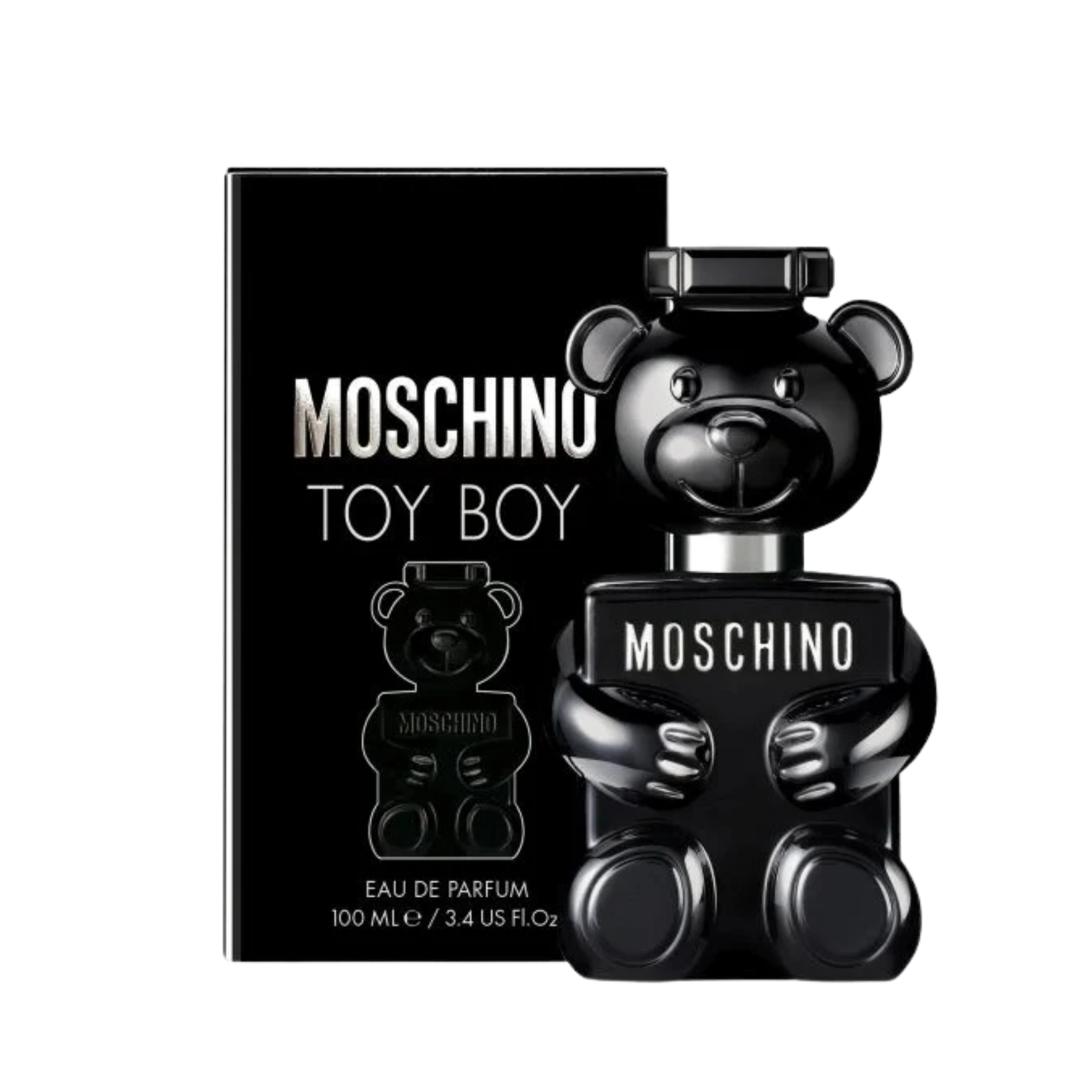 Moschino Toy Boy Eau de Parfum 100ml bottle available at The Perfume Savor