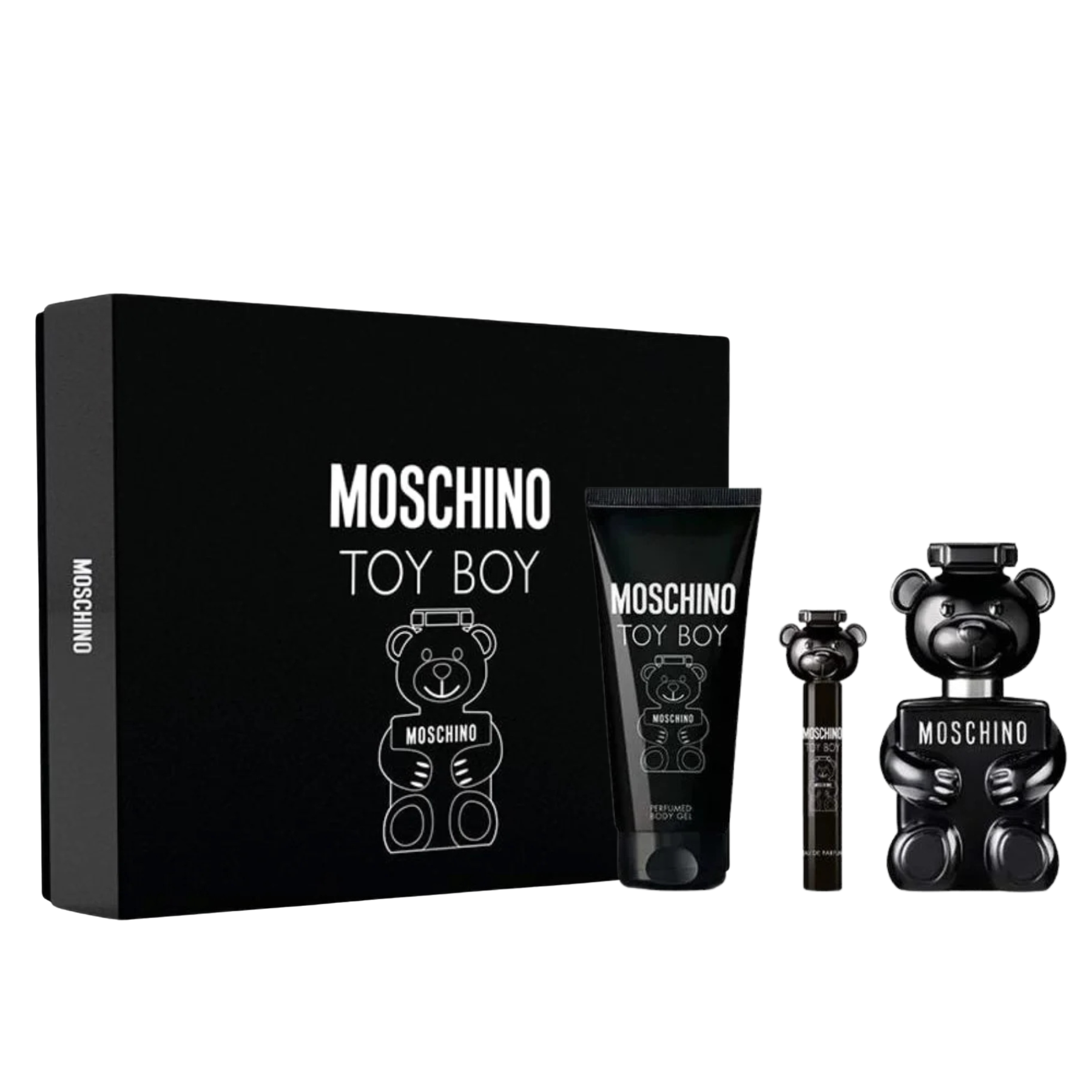Moschino Toy Boy EDP for Men 3 Pcs Gift Set available at The Perfume Savor