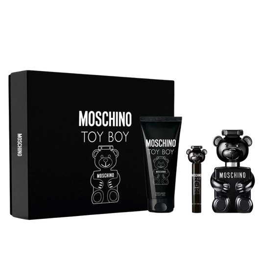 Moschino Toy Boy EDP for Men 3 Pcs Gift Set available at The Perfume Savor