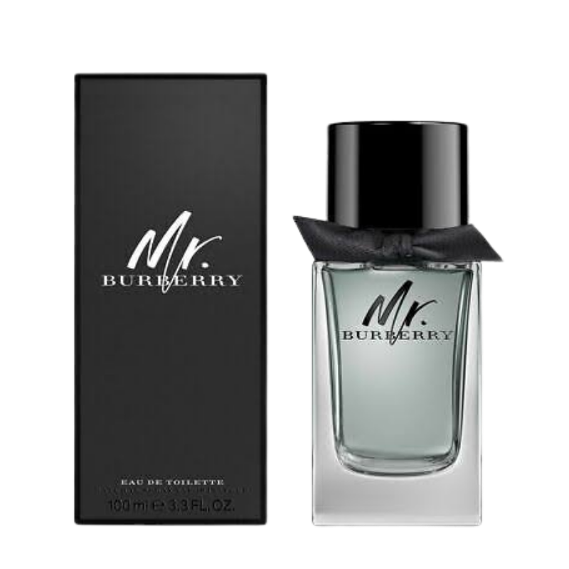 Mr. Burberry By Burberry Eau de Toilette 100ml bottle available at The Perfume Savor