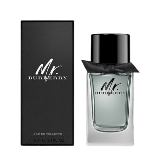 Mr. Burberry By Burberry Eau de Toilette 100ml bottle available at The Perfume Savor