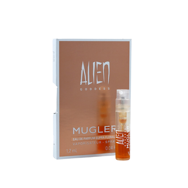 Mugler Alien Goddess Supra Florale Eau de Parfum 1.2ml official sample vial available at The Perfume Savor