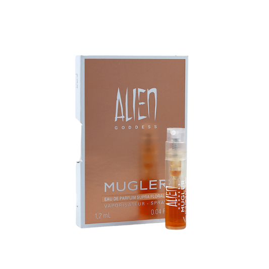 Mugler Alien Goddess Supra Florale Eau de Parfum 1.2ml official sample vial available at The Perfume Savor