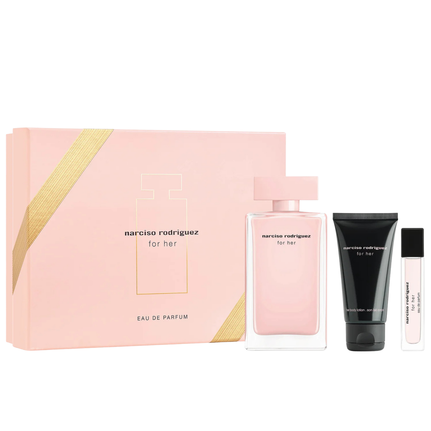 Narciso Rodriguez for Her EDP 3 Pcs Gift Set available at The Perfume Savor