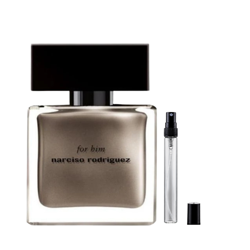 Narciso Rodriguez for Him Eau de Toilette decant bottles available at The Perfume Savor