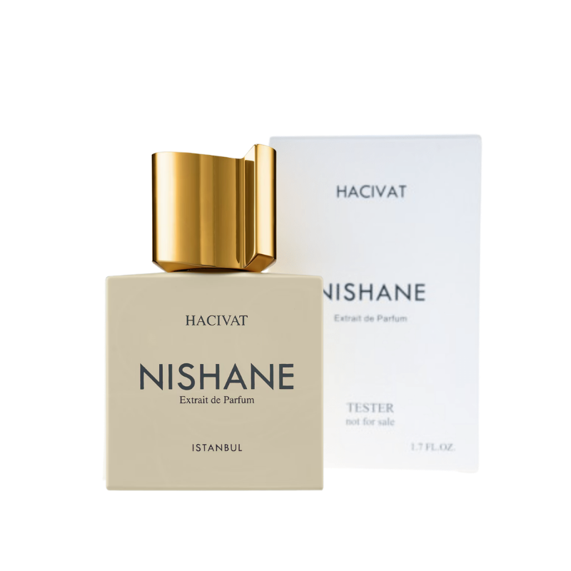 Nishane Hacivat Extrait de Parfum Tester bottle available at The Perfume Savor