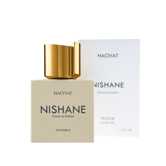 Nishane Hacivat Extrait de Parfum Tester bottle available at The Perfume Savor