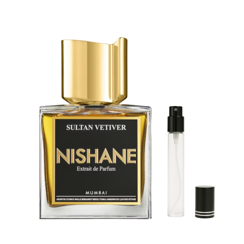 Nishane Sultan Vetiver Decants available at The Perfume Savor