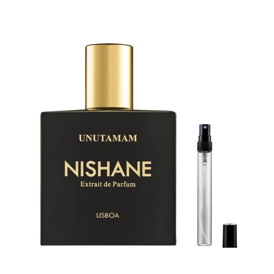 Nishane Unutamam Extrait de Parfum sample decants available at The Perfume Savor