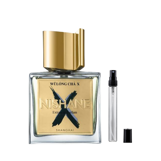 Nishane Wulong Cha X Extrait de Parfum decant bottles available at The Perfume Savor