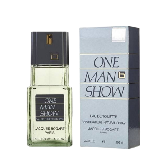 One Man Show By Jacques Bogart Eau de Toilette 100ml bottle for men available at The Perfume Savor