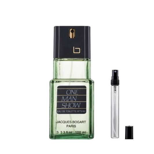 One Man Show By Jacques Bogart Eau de Toilette sample decants available at The Perfume Savor